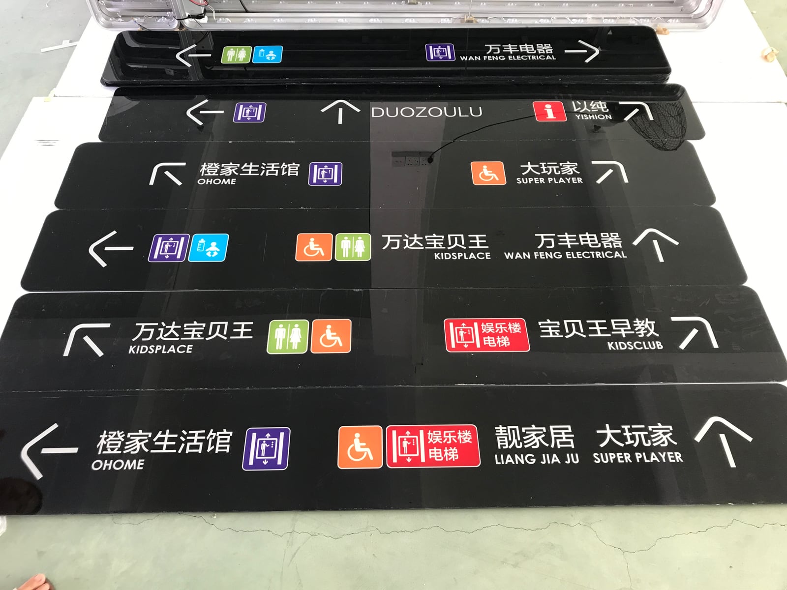 方向指引牌